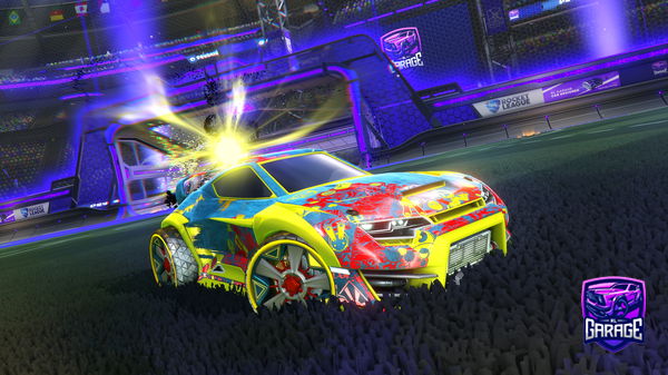 A Rocket League car design from Astylez4359