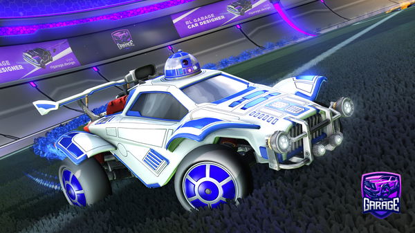 A Rocket League car design from G0J1RA