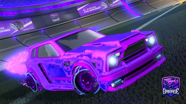 A Rocket League car design from BW1