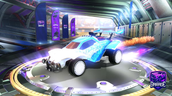 A Rocket League car design from Mavonpsn