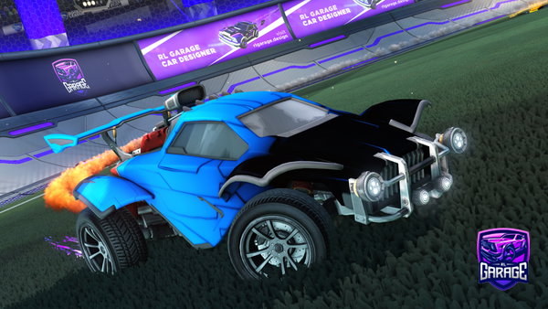 A Rocket League car design from Minimadnessl