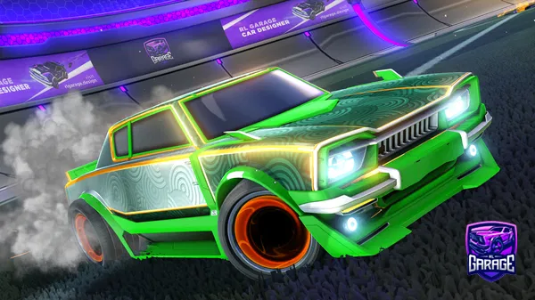 A Rocket League car design from Tsoonami1410