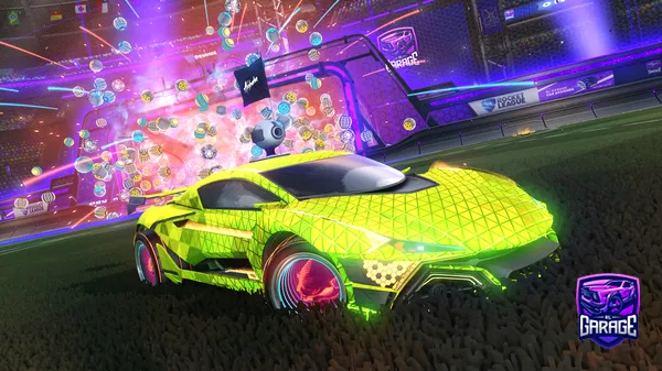 A Rocket League car design from TrackerVrx