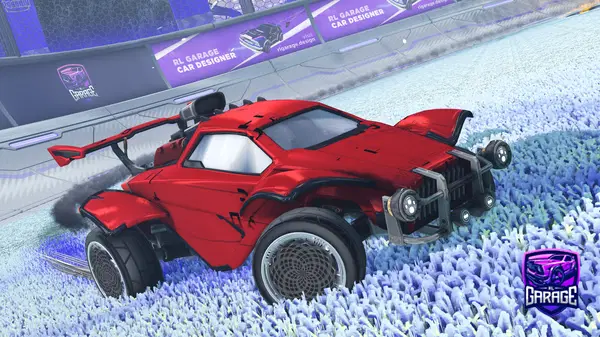 A Rocket League car design from JackieKy2