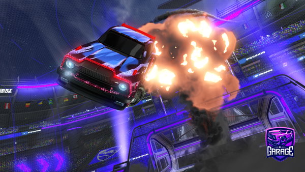 A Rocket League car design from Damosgore