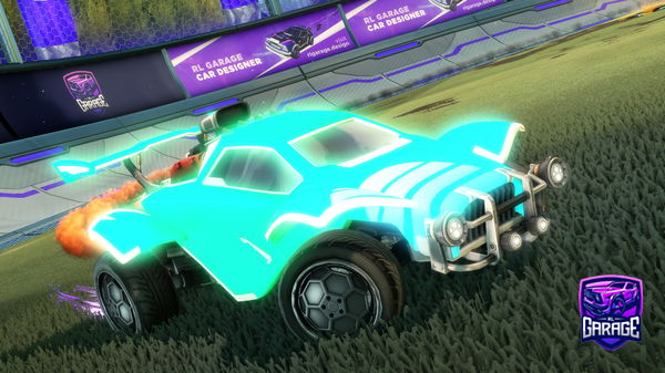 A Rocket League car design from LaettaButter