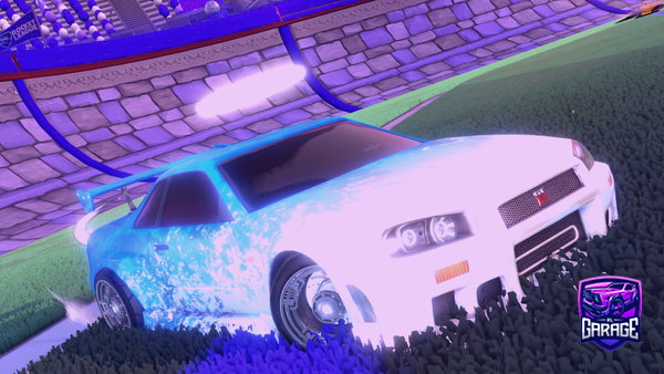 A Rocket League car design from damipatata