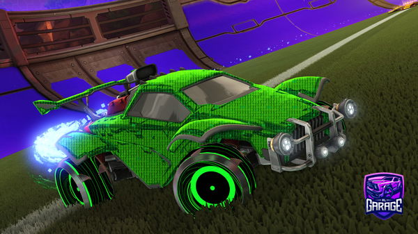 A Rocket League car design from DoomChipmunk