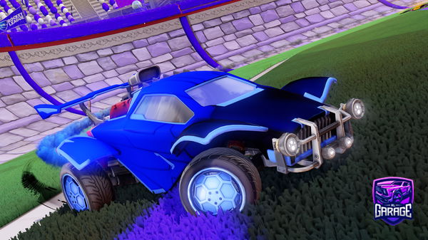 A Rocket League car design from _Notmondo_