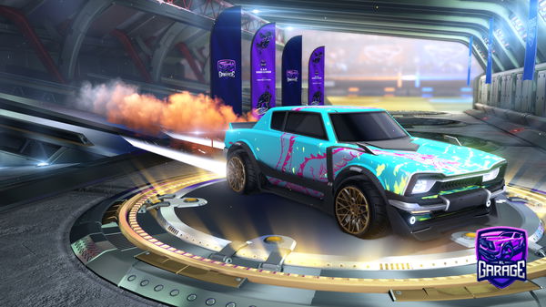 A Rocket League car design from LazarRandd