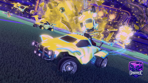 A Rocket League car design from overjoin2