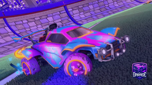 A Rocket League car design from NeonBanana7