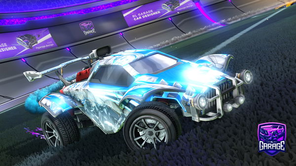 A Rocket League car design from imcoolhi