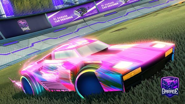 A Rocket League car design from PrAspect