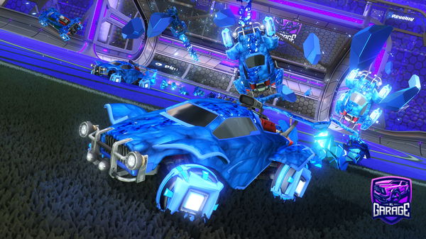 A Rocket League car design from Pulse_Freeze