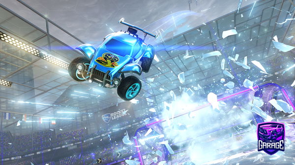 A Rocket League car design from eminem600