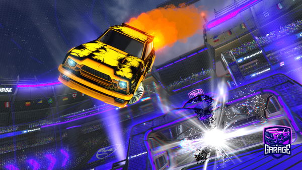 A Rocket League car design from SuperSonicRooke