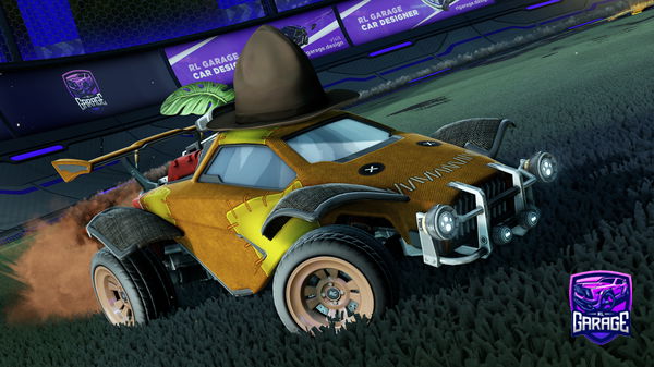 A Rocket League car design from 0vall