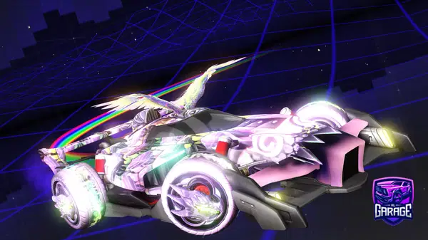 A Rocket League car design from TopBinner
