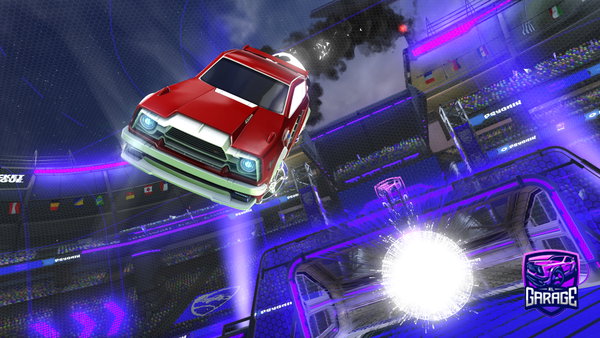 A Rocket League car design from HRH11