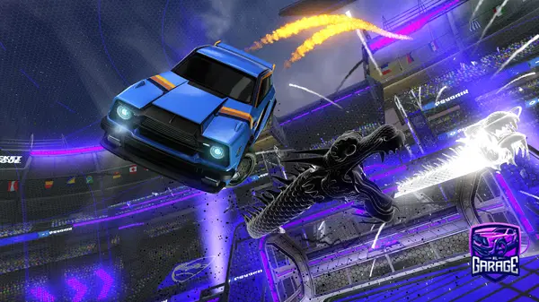 A Rocket League car design from Pogrz