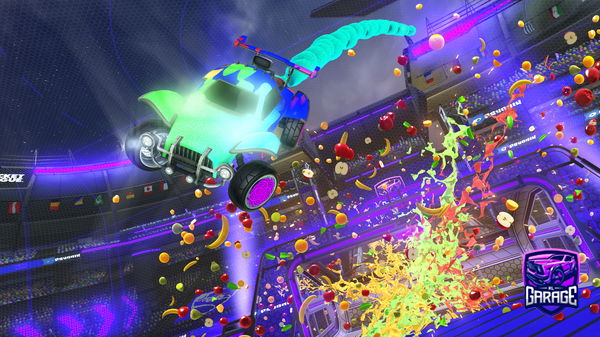 A Rocket League car design from WFE_POIM