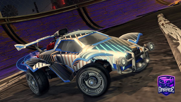 A Rocket League car design from JULA11