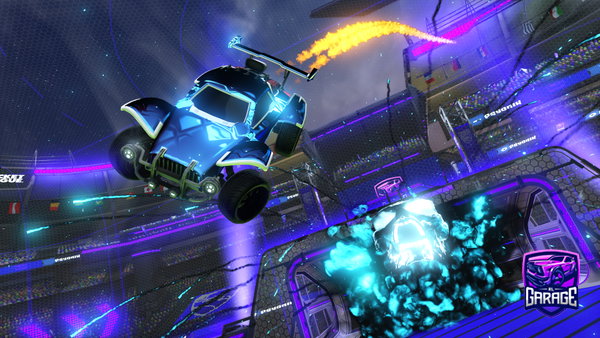 A Rocket League car design from rnify