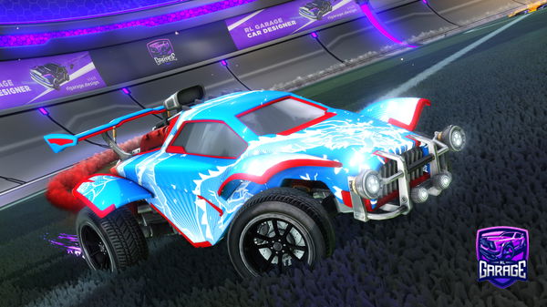 A Rocket League car design from styx_hughsey