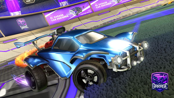 A Rocket League car design from hduo