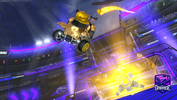 A Rocket League car design from Pvw611