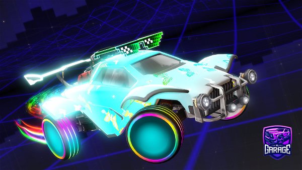 A Rocket League car design from BluBacnTheif