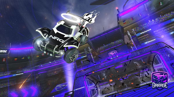 A Rocket League car design from rg-_-99