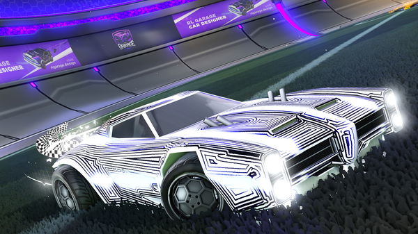 A Rocket League car design from Chikennug3ts