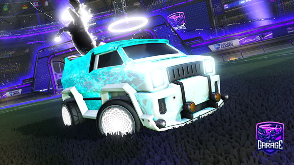 A Rocket League car design from PandaRLOnTT