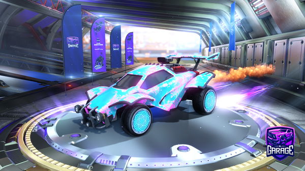 A Rocket League car design from JustTrashRat7