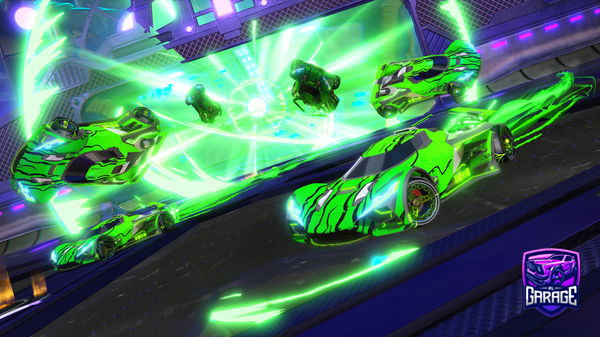 A Rocket League car design from Arakune_Belmont_V