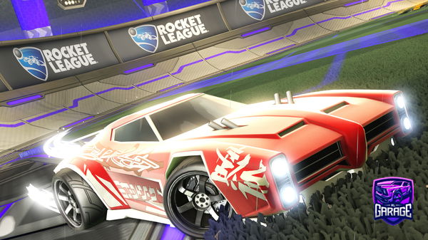 A Rocket League car design from BritishBird