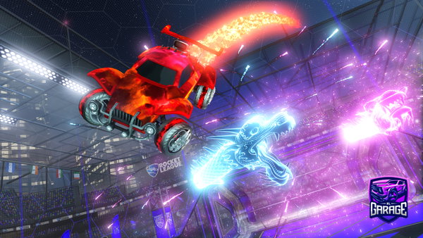 A Rocket League car design from Dingdongdann
