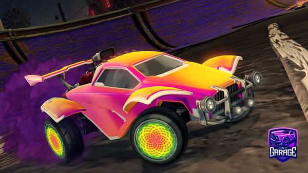 A Rocket League car design from Fonsec4