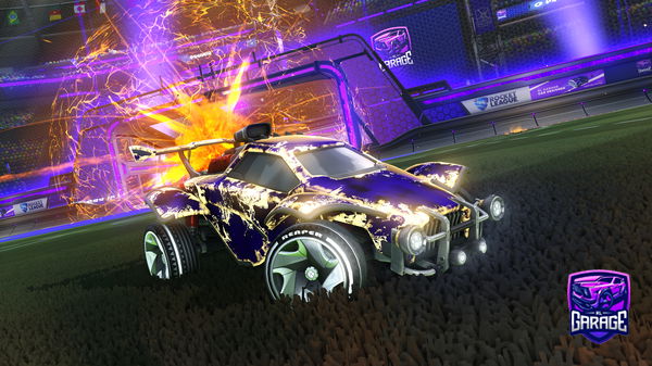 A Rocket League car design from Spyder342