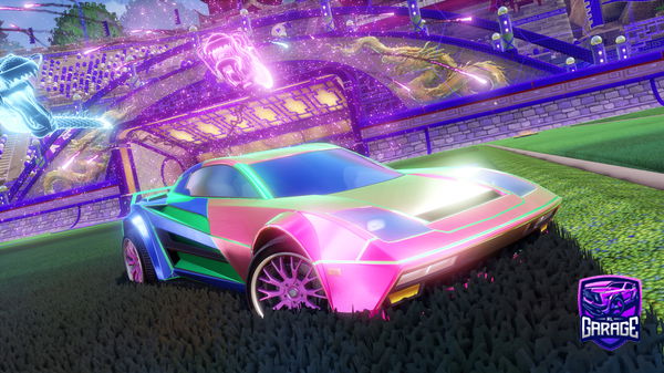 A Rocket League car design from GeekyGoat