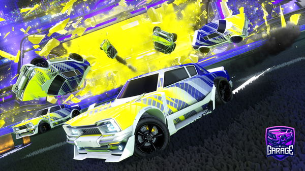 A Rocket League car design from CheesyOregano