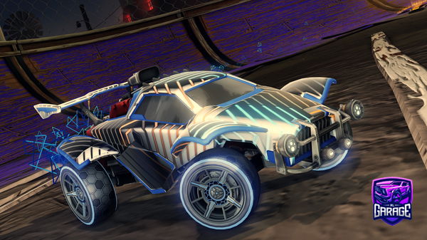 A Rocket League car design from JULA11