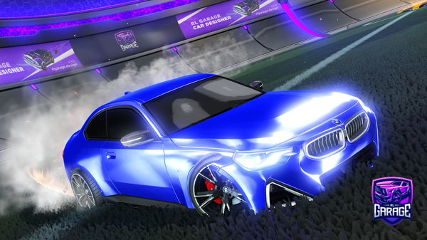 A Rocket League car design from F4_DragonMankake