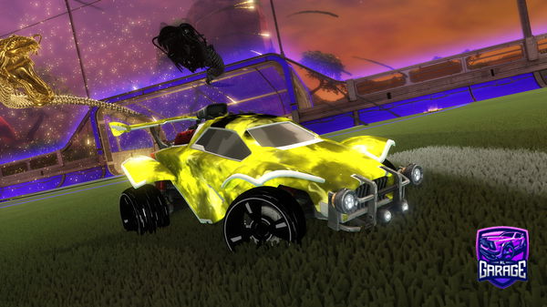 A Rocket League car design from Flarez_YT