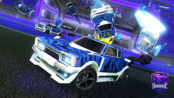 A Rocket League car design from Dontilin