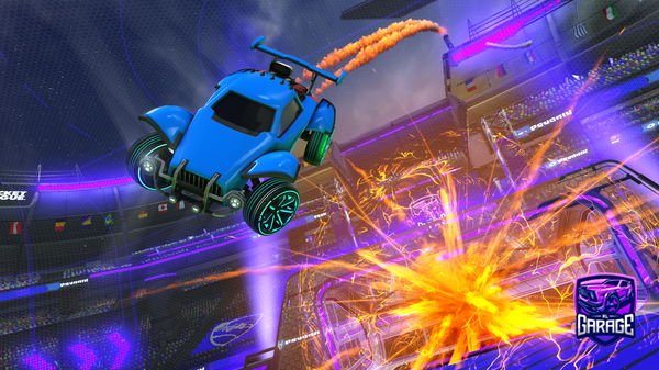 A Rocket League car design from Enzo_SF_09