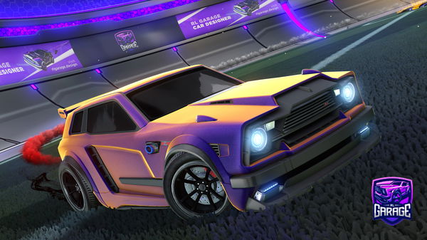 A Rocket League car design from Damien2Tuff