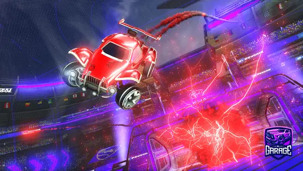 A Rocket League car design from Mistenyx